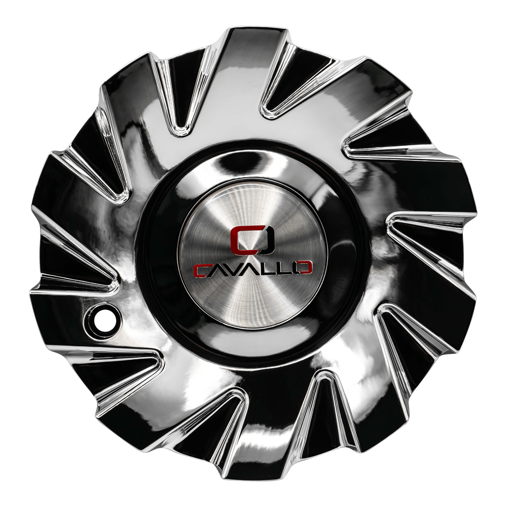 CLV-51 Cap Chrome For Chrome 22x9.5 Wheels.