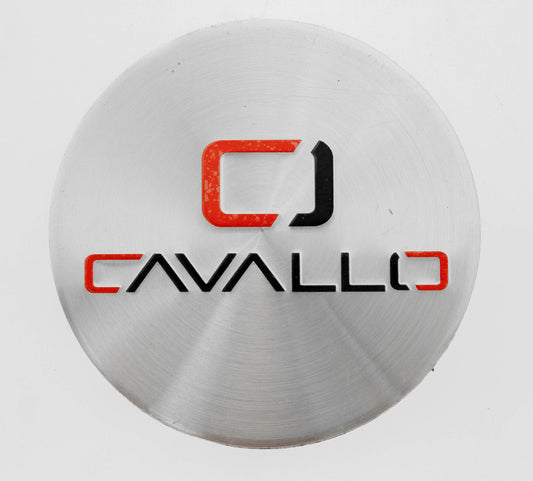 Cavallo Cap Sticker Chrome For Clv-11, Clv-15, Clv-16, Clv-17, Clv-20, Clv-22