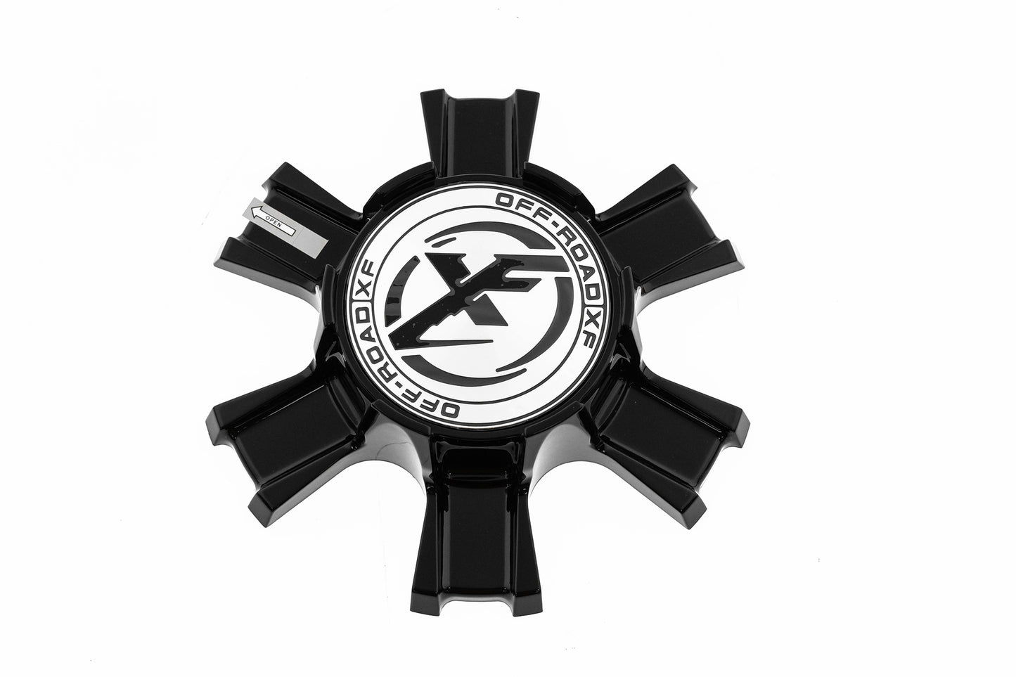 XFX 6-Lug Gloss Black Cap