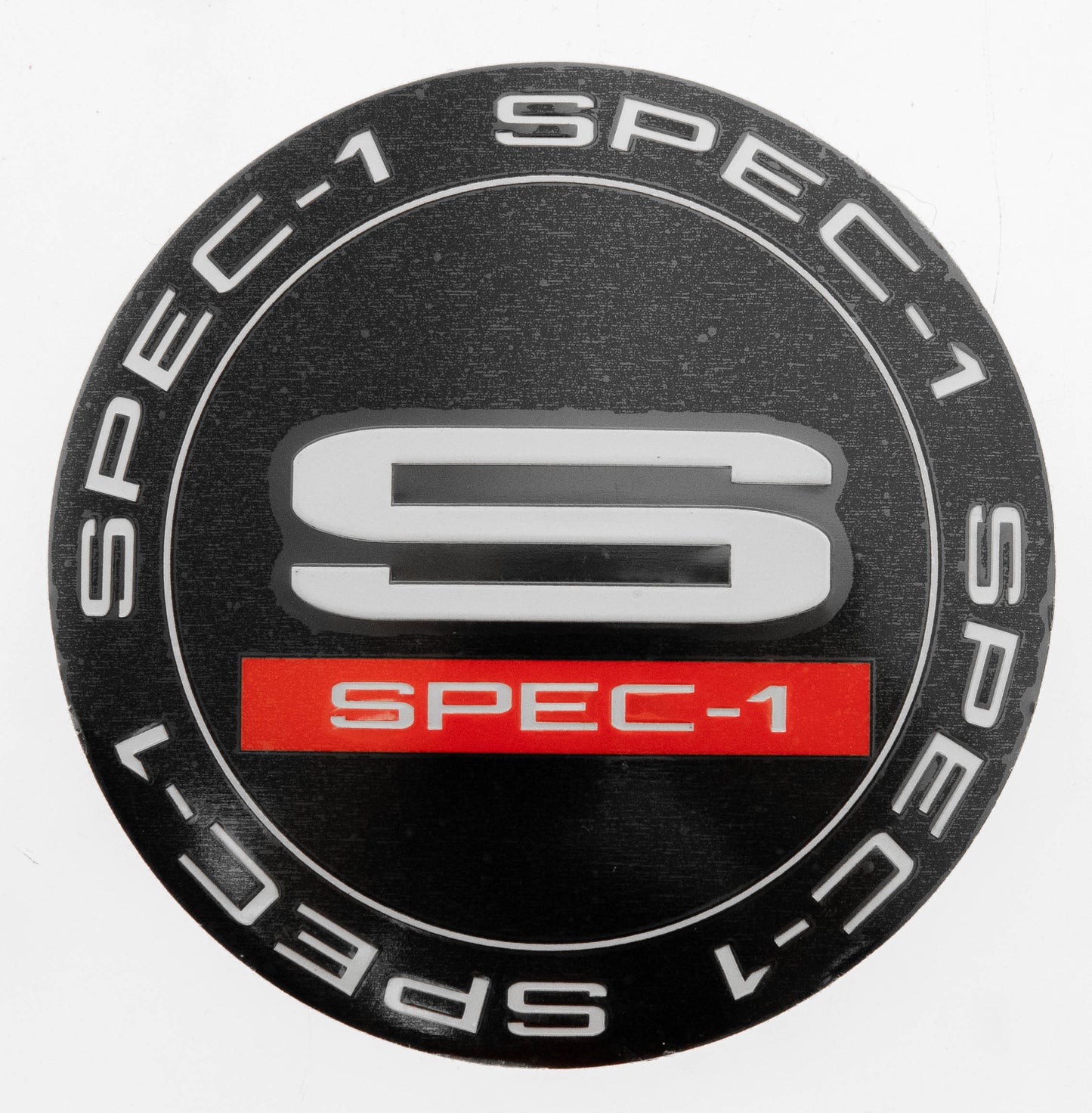 Spec-1 Cap Sticker Black Center W/ Black Ring For Spl-201, Spl-202, Spm-81